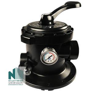 راهنمای بکواش فیلتر شنی استخر Back wash شیر چندحالته